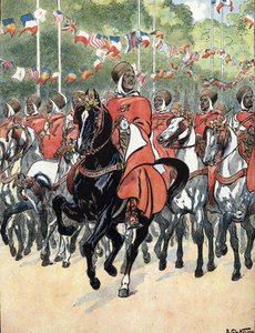 Première Guerre mondiale : défilé de la victoire sur l