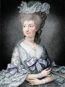 Reine Charlotte, reine consort de George III, 19ème siècle - Read