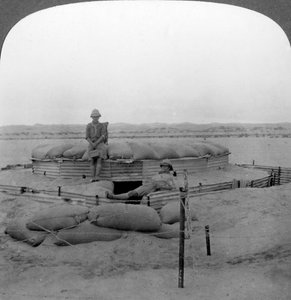 Un blockhaus unique en sable, Sud-Ouest de l