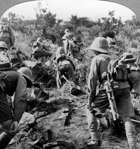 Soldats en Afrique de l
