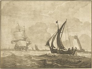 Paysage Marin - Regina Schönecker after Wigerus Vitringa