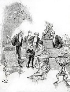 Illustration pour Little Lord Fauntleroy (gravure) - Reginald Bathurst Birch