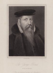 Sir George Bowes, soldat anglais (gravure) - Reginald Easton