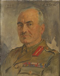 Lieutenant-général Sir Ronald Forbes Adam Bt, vers 1940 - Reginald Grenville Eves