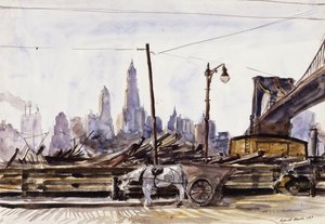 Pont de Brooklyn - Reginald Marsh