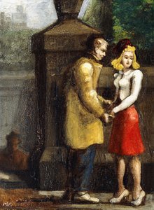 Une séparation douteuse - Reginald Marsh
