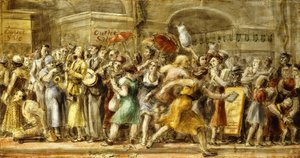 Quatorzième rue - Reginald Marsh