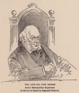 Feu Sir John Bridge (lithographie)