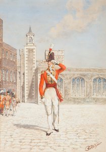 Officier des Scots Guards
