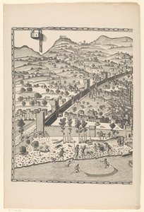 Vue de Florence (partie gauche) - Reichsdruckerei