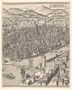 Vue de Florence (partie centrale)