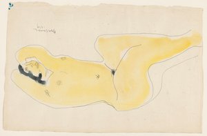Femme nue allongée
