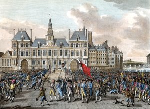 La tête de De Launay sur des piques