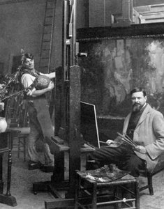Sir Frank Brangwyn, artiste gallois, 1911-1912