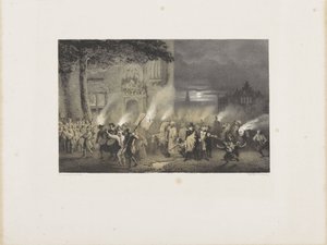 Défilé des rhétoriciens avec le bon Samaritain