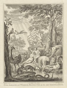 Adam et Ève au Paradis - Reinier Vinkeles (I)
