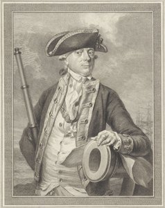 Amiral Jan Hendrik van Kinsbergen 1735-1819, Comte de Doggersbank, 1781 - Reinier Vinkeles