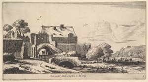 Un moulin à eau près de Saint-Denis - Reinier Zeeman