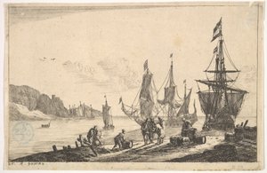 Baie avec des voiliers - Reinier Zeeman
