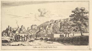 Vue de Chaillot à Paris, 17ème siècle