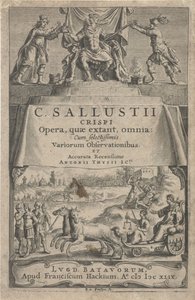 Un empereur et la Justice sur un char de triomphe - Reinier van Persijn