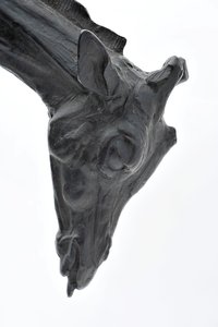 Grande girafe avec tête baissée, modelée 1909-10, coulée avant 1913 - Rembrandt Bugatti