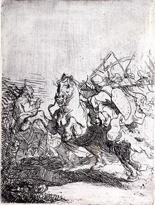 Un Combat de Cavalerie