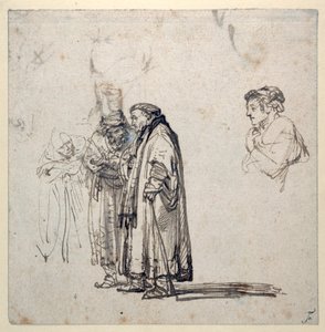 Un groupe de savants âgés et, séparément, le profil d