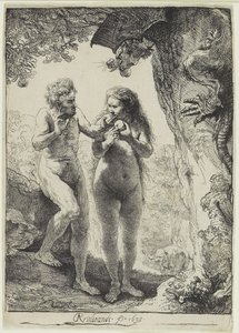 Adam et Ève - Rembrandt van Rijn