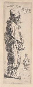 Mendiant répondant - Rembrandt van Rijn