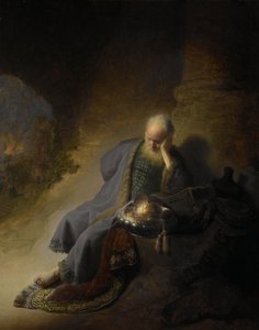 Jérémie pleurant la destruction de Jérusalem