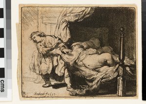Joseph et la femme de Potiphar - Rembrandt van Rijn