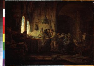 Parabole des travailleurs de la vigne - Rembrandt Harmensz. van Rijn