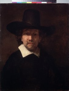 Portrait du poète hollandais Jeremias de Dekker - Rembrandt Harmensz. van Rijn