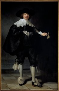 Portrait de Maertens Soolmans - Rembrandt van Rijn