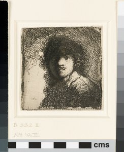 Autoportrait tête nue : buste, c.1629