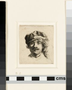 Autoportrait portant un bonnet mou, vers 1634