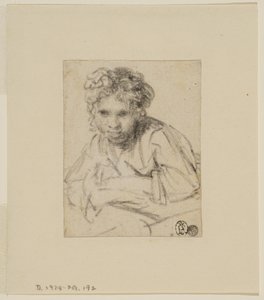 Étude pour le tableau "Une fille à une fenêtre", avant 1645