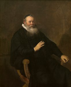 Le Prédicateur Eleazar Swalmius - Rembrandt Harmensz. van Rijn