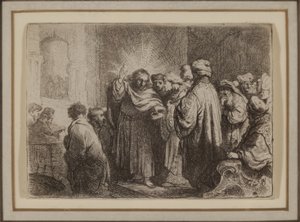 Le Denier de César, vers 1635 - Rembrandt van Rijn