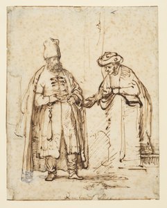 Deux hommes en discussion, 1641