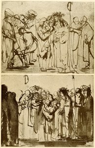 Moquerie du Christ - Rembrandt van Rijn