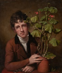 Rubens Peale avec un géranium - Rembrandt Peale