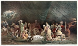 La Cour de la Mort, pub. 1859 - Rembrandt Peale
