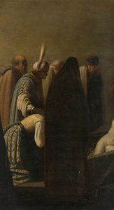 La résurrection de Lazare - Rembrandt van Rijn (school of)