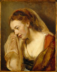 Une femme pleurant, vers 1647