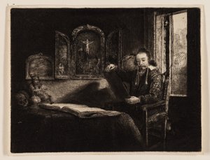 Abraham Francen, apothicaire - Rembrandt van Rijn