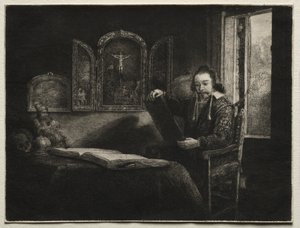 Abraham Francen, apothicaire - Rembrandt van Rijn