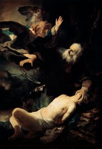 Abraham sacrifiant Isaac, 1635 - Rembrandt van Rijn