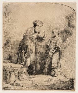 Abraham et Isaac - Rembrandt van Rijn